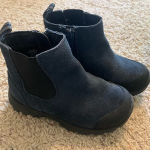 Navy Lands End Boots